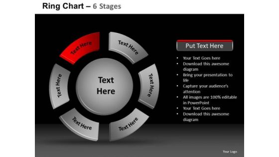 PowerPoint Themes Growth Ring Chart Ppt Design