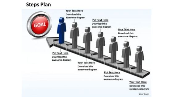 PowerPoint Themes Growth Steps Plan 7 Stages Style 5 Ppt Slide Designs