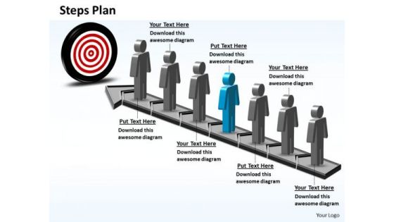 PowerPoint Themes Growth Steps Plan 7 Stages Style 6 Ppt Templates