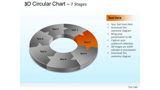 PowerPoint Themes Image Circular Chart Ppt Template