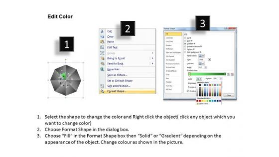 PowerPoint Themes Image Circular Quadrant Ppt Slide Designs