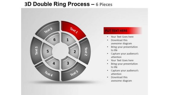 PowerPoint Themes Image Double Ring Ppt Template