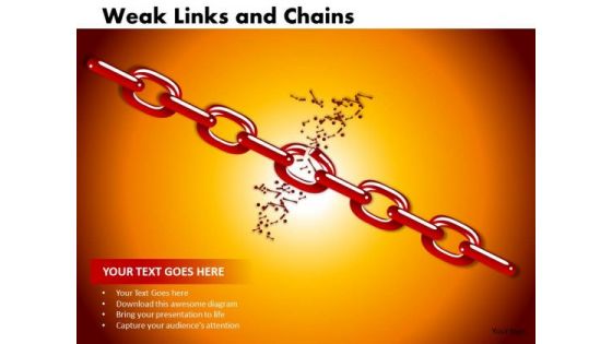 PowerPoint Themes Image Weak Links Ppt Design PowerPoint Themes Image Weak Links Ppt Design