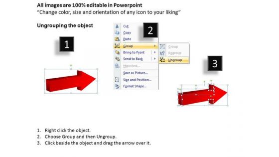 PowerPoint Themes Leadership Arrows Ppt Slides