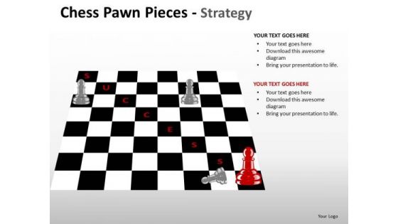 PowerPoint Themes Leadership Chess Pawn Ppt Layouts