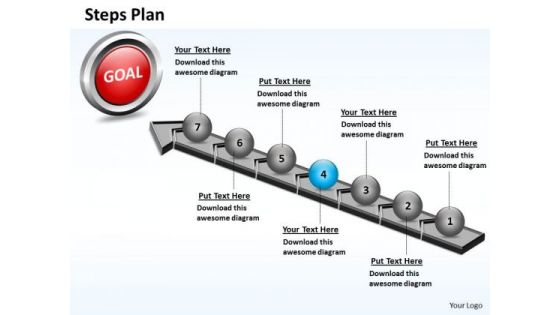 PowerPoint Themes Leadership Steps Plan 7 Stages Style 4 Ppt Theme