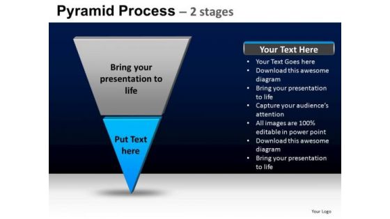 PowerPoint Themes Marketing Pyramid Process Ppt Backgrounds