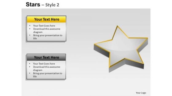 PowerPoint Themes Marketing Stars Ppt Templates