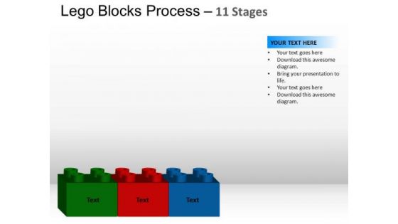 PowerPoint Themes Process Lego Blocks Ppt Slide Designs