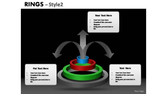 PowerPoint Themes Process Ring Chart Ppt Design Slides