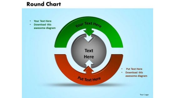 PowerPoint Themes Round Chart Success Ppt Themes