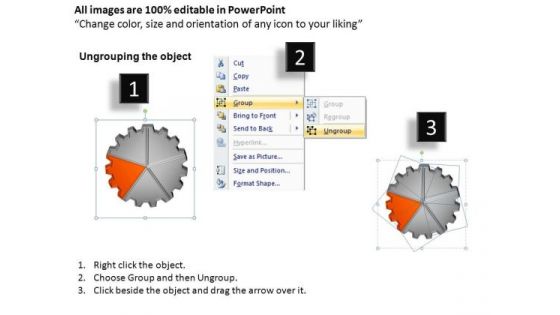 PowerPoint Themes Sales Gears Process Ppt Themes