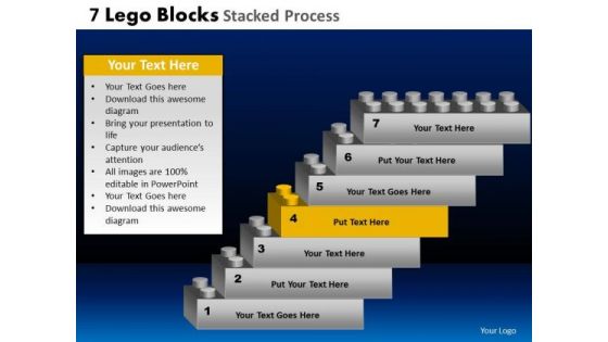 PowerPoint Themes Sales Lego Blocks Ppt Slides