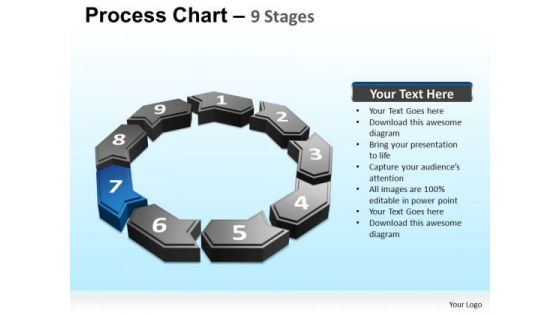 PowerPoint Themes Strategy Process Chart Ppt Presentation