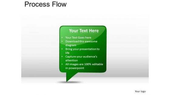 PowerPoint Themes Strategy Process Flow Ppt Layouts