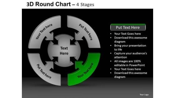 PowerPoint Themes Strategy Round Chart Ppt Layouts