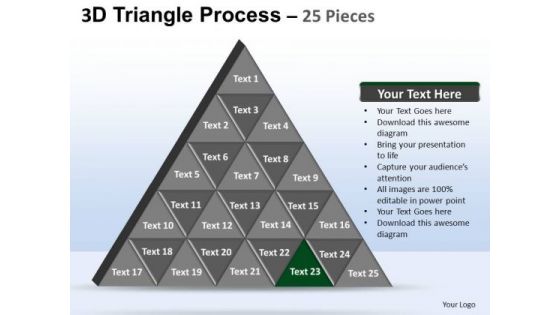 PowerPoint Themes Strategy Triangle Process Ppt Design