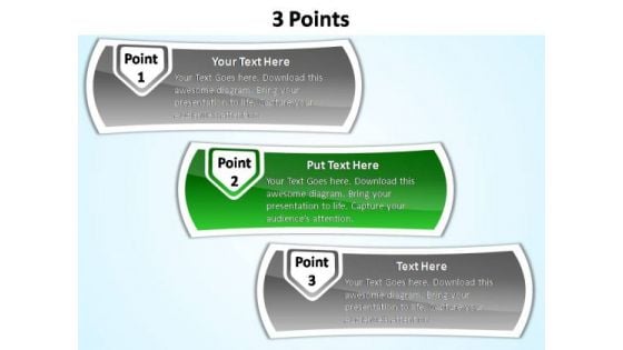 PowerPoint Themes Success 3 Points Ppt Designs