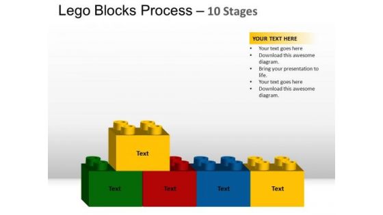 PowerPoint Themes Success Lego Blocks Ppt Backgrounds