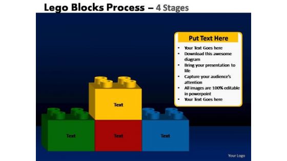 PowerPoint Themes Success Lego Blocks Ppt Themes