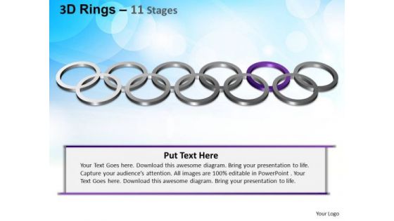 PowerPoint Themes Success Rings Ppt Backgrounds