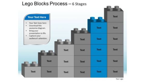 PowerPoint Themes Teamwork Lego Blocks Ppt Theme