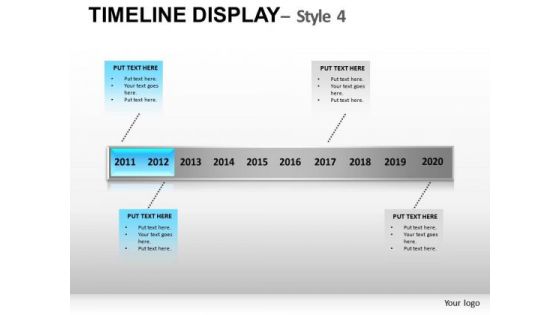 PowerPoint Timeline Graphic Editable Ppt Slides