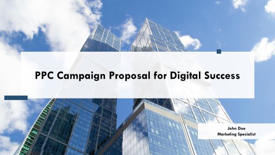 Ppc Campaign Proposal For Digital Success PPT Example AT