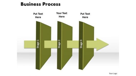 Ppt 3 Phase Diagram Business Presentation Free Download Linear Process PowerPoint Templates