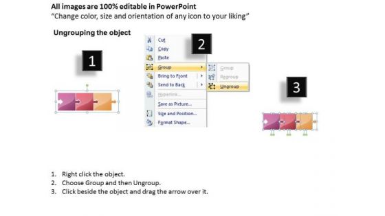 Ppt 3 Stages Multicolor Puzzle Diamond Mining Process PowerPoint Presentation Templates