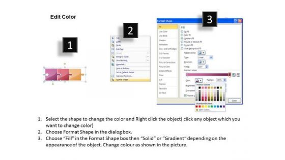 Ppt 3 Stages Multicolor Puzzle Diamond Mining Process PowerPoint Presentation Templates