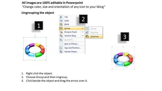 Ppt 3d Animated Multicolor Carbon Cycle PowerPoint Presentation Diagram Templates