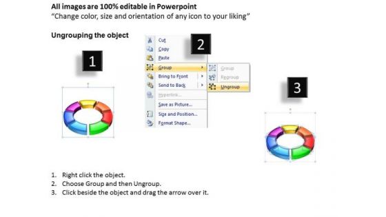 Ppt 3d Animated Multicolor Circular Procurement Process PowerPoint Presentation Templates