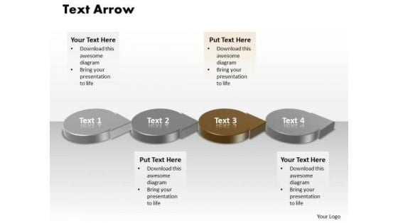 Ppt 3d Brown Circle PowerPoint Template Shaped Text Arrow Templates Ppt 3d Brown Circle PowerPoint Template Shaped Text Arrow Templates