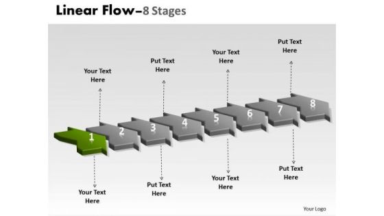 Ppt 3d Illustration Of 8 Steps Marketing Plan Communication Skills PowerPoint 2 Graphic