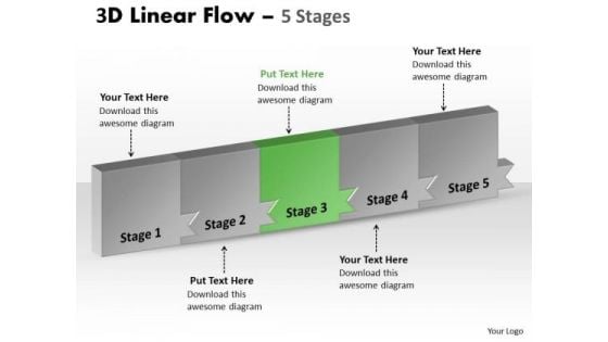 Ppt 3d Illustration Of Marketing Planning Trade Communication PowerPoint 4 Image