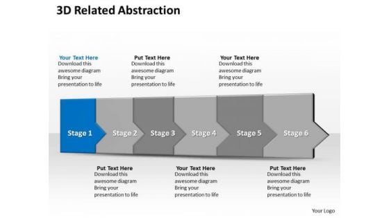 Ppt 3d Linear Steps To Obstruct Business Losses Six PowerPoint Templates