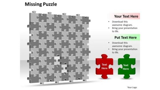 Ppt 3d Puzzle PowerPoint Template Pieces Stock Illustration Business Templates