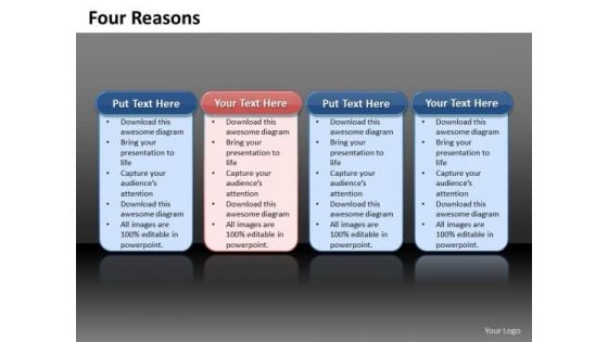 Ppt 4 Reasons You Should Buy From Us Process Tables Colorful PowerPoint Templates Ppt 4 Reasons You Should Buy From Us Process Tables Colorful PowerPoint Templates