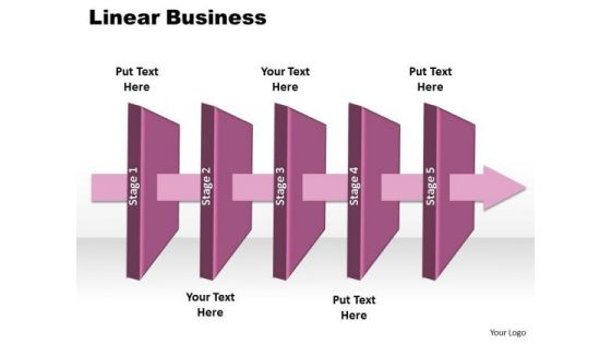 Ppt 5 Stages Linear World Mole Concept PowerPoint Presentation Process Chart Templates