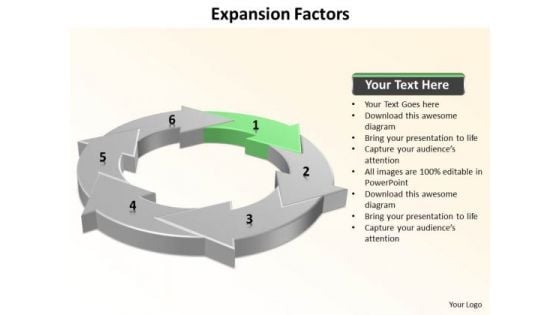 Ppt 6 Expansion Factors Presentation PowerPoint Templates 2003