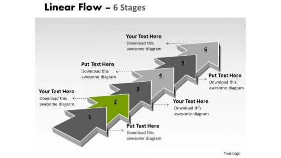 Ppt 6 Stages Step By Marketing Strategy Transactions Communication PowerPoint 3 Design