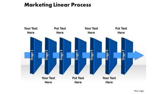 Ppt 7 Power Point Stage Social Backgrounds Linear Process PowerPoint Templates