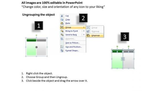 Ppt A Simple 4 Stage Process Editable PowerPoint Templates