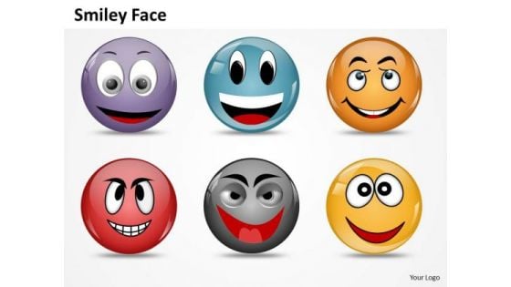 Ppt Animated Smiley Face Express Great Emotion Process PowerPoint Templates