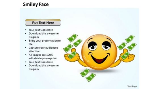 Ppt Animated Smiley With Happy Emotion Business Management PowerPoint Finance Templates