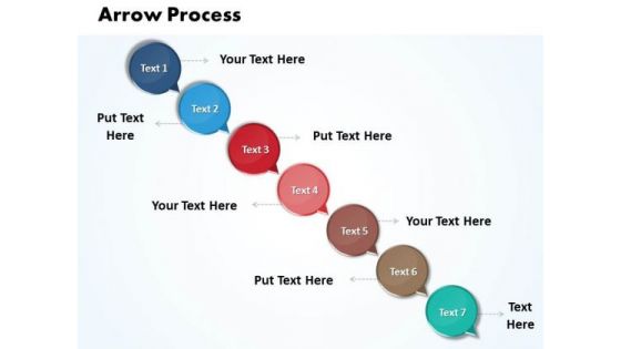 Ppt Arrow 7 Power Point Stage PowerPoint Templates