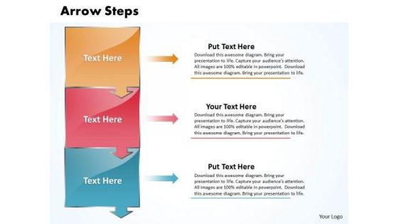 Ppt Arrow Create PowerPoint Macro 3 Phase Diagram Templates