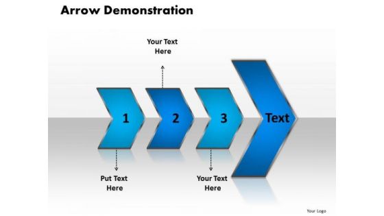 Ppt Arrow Demonstration Of 3 Practice The PowerPoint Macro Steps Templates