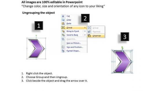 Ppt Arrow Description Of 2 Stages In Process PowerPoint Templates